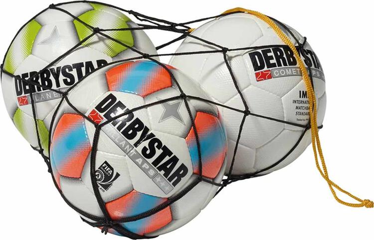 derbystar ballnetz polyester schwarz 4100000000 gr fuer 1 ball