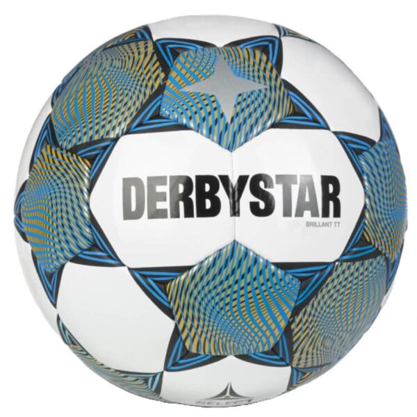 Derbystar Brillant TT v23 Trainingsball 113055 WEISS/BLAU/GOLD 5