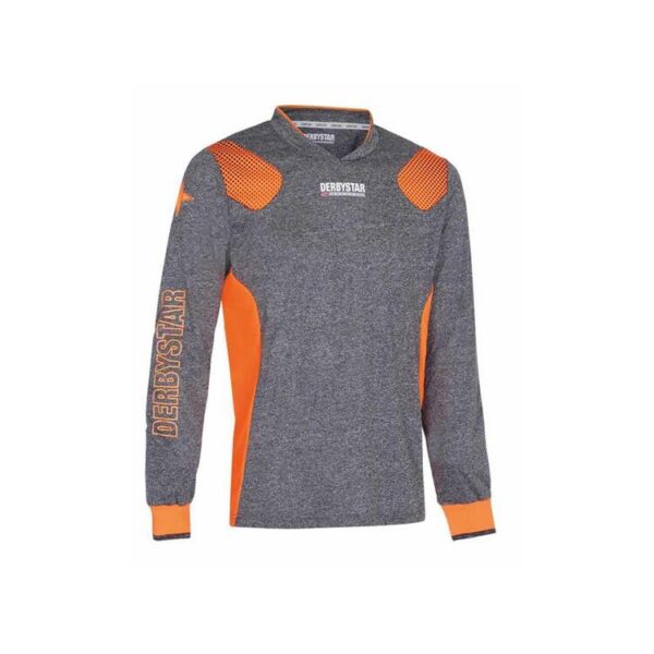 Derbystar Defense Pro Torwarttrikot grau orange 6619030970 Gr. S