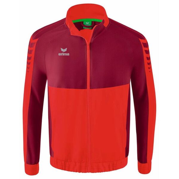 Erima Six Wings Pr?sentationsjacke 1012201 rot/bordeaux 140