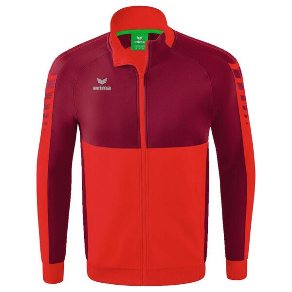 Erima Six Wings Worker Trainingsjacke 1032227 rot/bordeaux 128