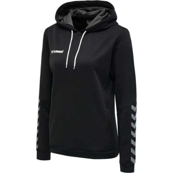 Hummel AUTHENTIC POLY HOODIE Damen BLACK/WHITE L