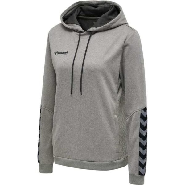 Hummel AUTHENTIC POLY HOODIE Damen GREY MELANGE M