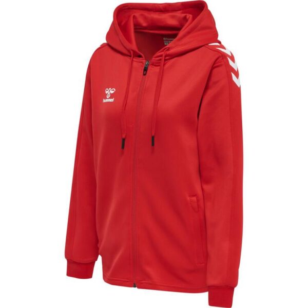 hummel Core XK Poly Zip Hoody Damen 212650-3062 TRUE RED - Gr. 2XL