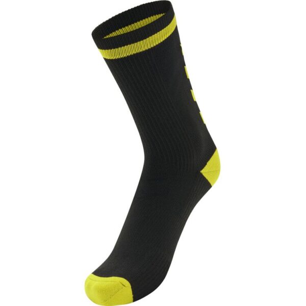 hummel Elite Indoor Socken LOW BLACK/BLAZING YELLOW 204043-5138 Gr....