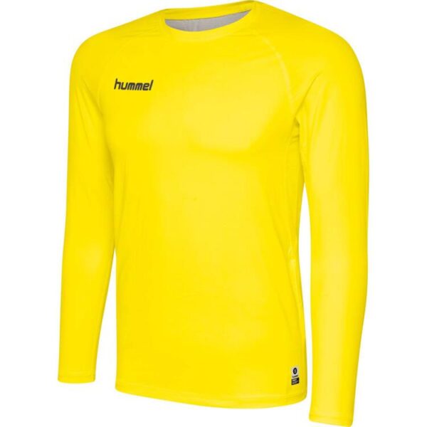 HUMMEL HML FIRST PERFORMANCE JERSEY L/S 204502 BLAZING YELLOW Gr. 2XL