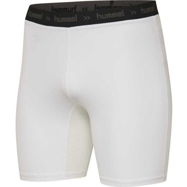 Hummel HML FIRST PERFORMANCE TIGHT SHORTS WHITE 204504-9001 Gr. L