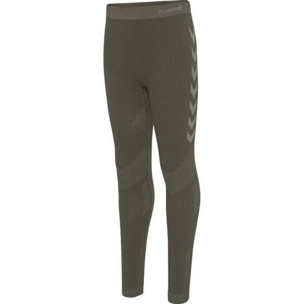 HUMMEL hmlFIRST SEAMLESS TRAINING TIGHTS 212557 GRAPE LEAF Gr. M-L