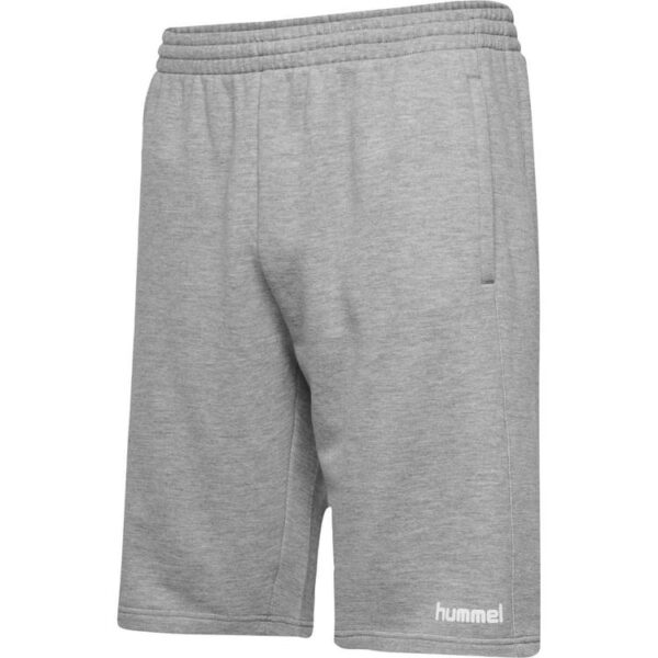 Hummel HMLGO COTTON BERMUDA SHORTS GREY MELANGE 203533-2006 Gr. XL