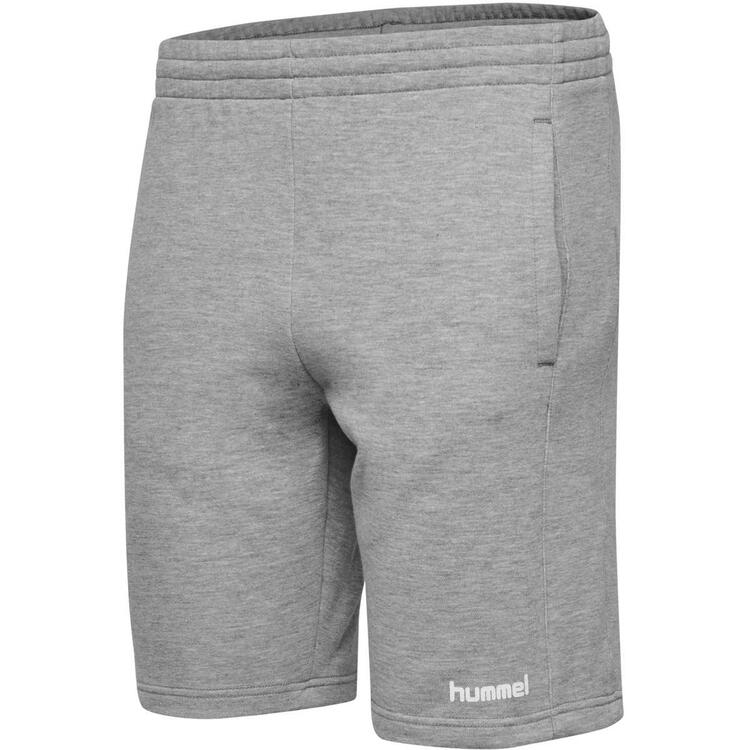 hummel hmlgo cotton bermuda shorts woman grey melange 203532 2006 gr