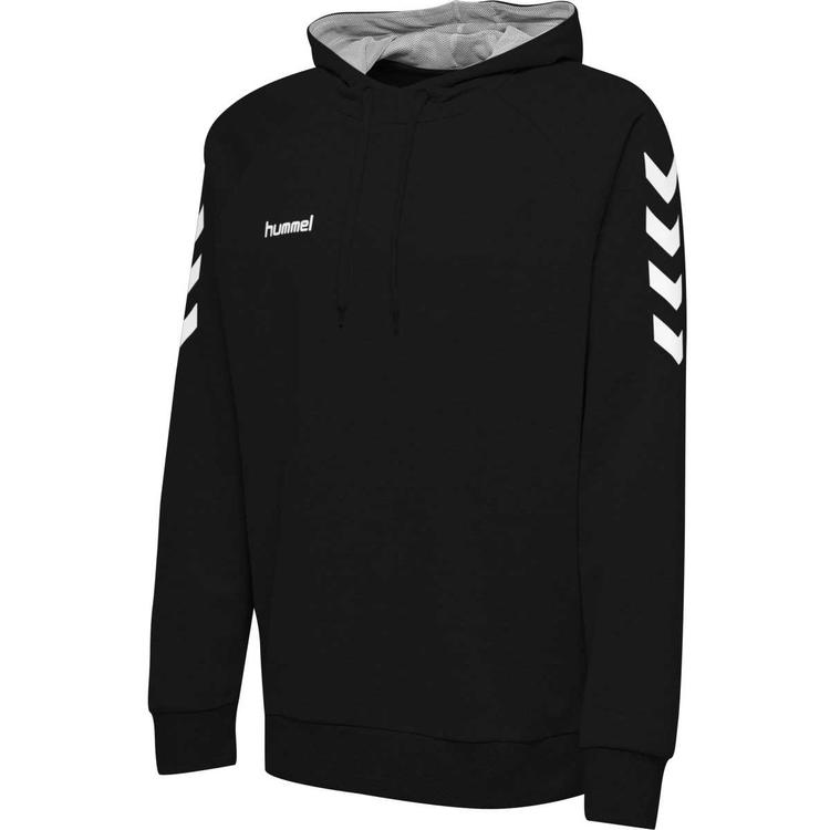 hummel hmlgo cotton hoodie black 203508 2001 gr s