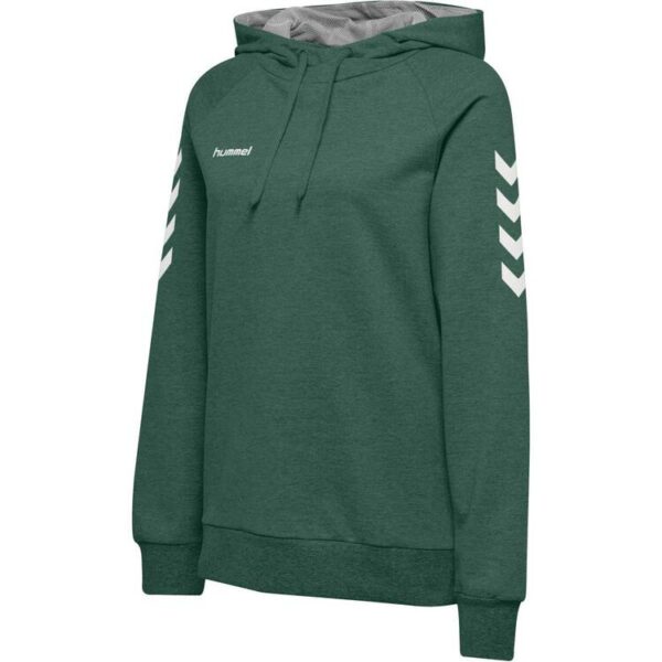 Hummel HMLGO COTTON HOODIE WOMAN EVERGREEN 203510-6140 Gr. 2XL