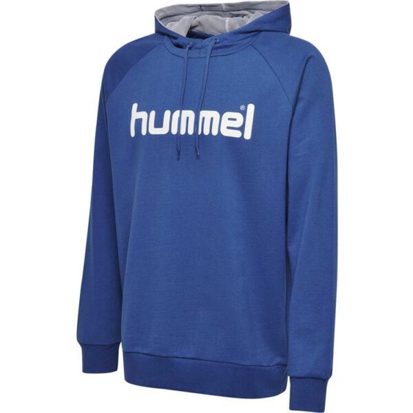 Hummel HMLGO COTTON LOGO HOODIE TRUE BLUE 203511-7045 Gr. 2XL