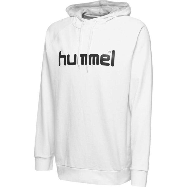 Hummel HMLGO COTTON LOGO HOODIE WHITE 203511-9001 Gr. M