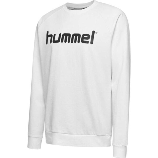 Hummel HMLGO COTTON LOGO SWEATSHIRT WHITE 203515-9001 Gr. 3XL