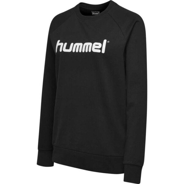 Hummel HMLGO COTTON LOGO SWEATSHIRT WOMAN BLACK 203519-2001 Gr. S