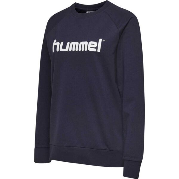 Hummel HMLGO COTTON LOGO SWEATSHIRT WOMAN MARINE 203519-7026 Gr. XS