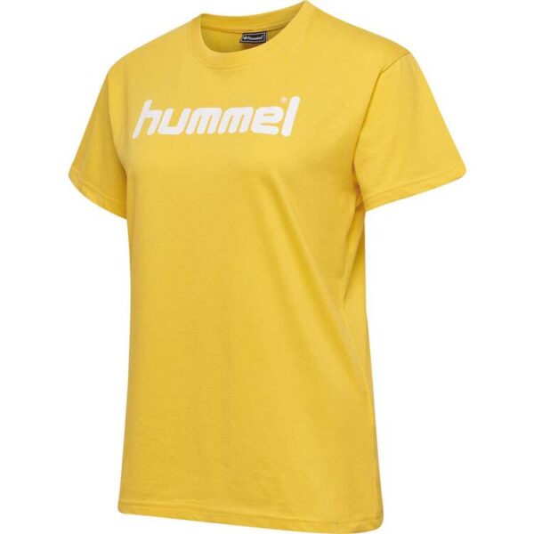 Hummel HMLGO COTTON LOGO T-SHIRT WOMAN S/S SPORTS YELLOW...