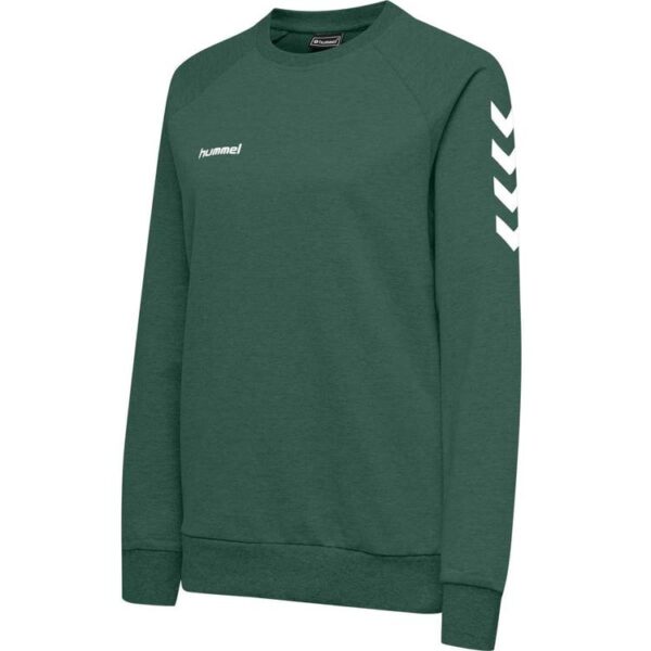 Hummel HMLGO COTTON SWEATSHIRT WOMAN EVERGREEN 203507-6140 Gr. 2XL