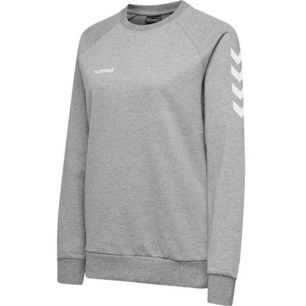 Hummel HMLGO COTTON SWEATSHIRT WOMAN GREY MELANGE 203507-2006 Gr. S