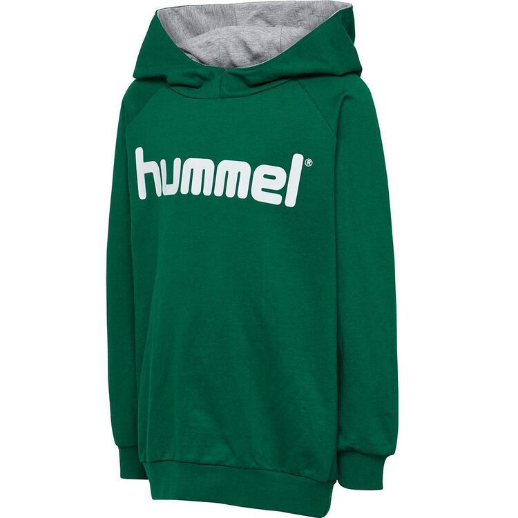 hummel hmlgo kids cotton logo hoodie evergreen 203512 6140 gr 128