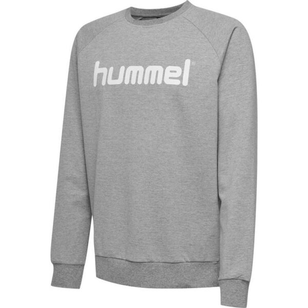 Hummel HMLGO KIDS COTTON LOGO SWEATSHIRT GREY MELANGE 203516-2006...