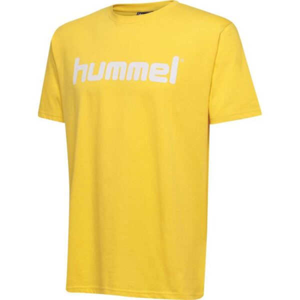 Hummel HMLGO KIDS COTTON LOGO T-SHIRT S/S SPORTS YELLOW 203514-5001...