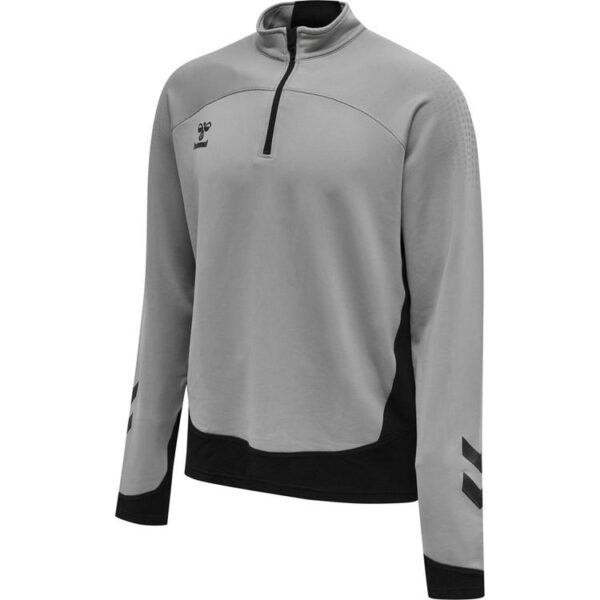 HUMMEL hmlLEAD HALF ZIP 207403 GREY MELANGE Gr. L