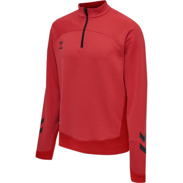 HUMMEL hmlLEAD HALF ZIP KIDS 207404 TRUE RED Gr. 140