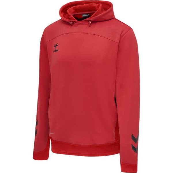 HUMMEL hmlLEAD POLY HOODIE 207409 TRUE RED Gr. 2XL