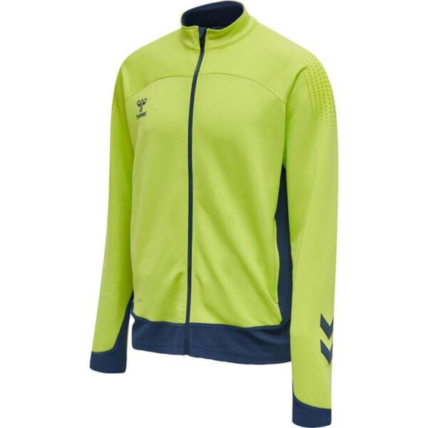 HUMMEL hmlLEAD POLY ZIP JACKET KIDS 207400 LIME PUNCH Gr. 128