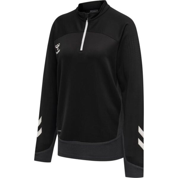 HUMMEL hmlLEAD WOMAN HALF ZIP 207424 BLACK Gr. XL