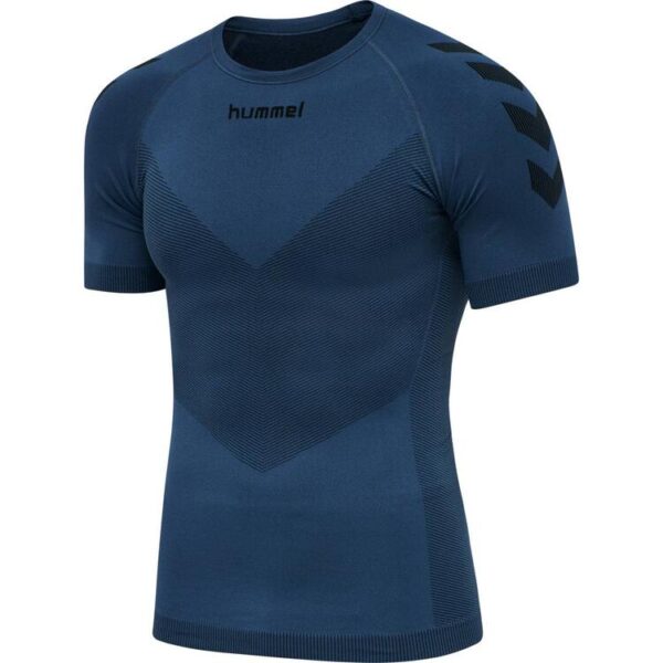 HUMMEL HUMMEL FIRST SEAMLESS JERSEY S/S 202636 DARK DENIM Gr. M-L