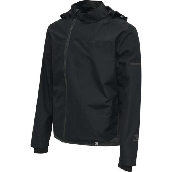 Hummel NORTH SHELL JACKET BLACK/ASPHALT 206683-1006 Gr. 3XL