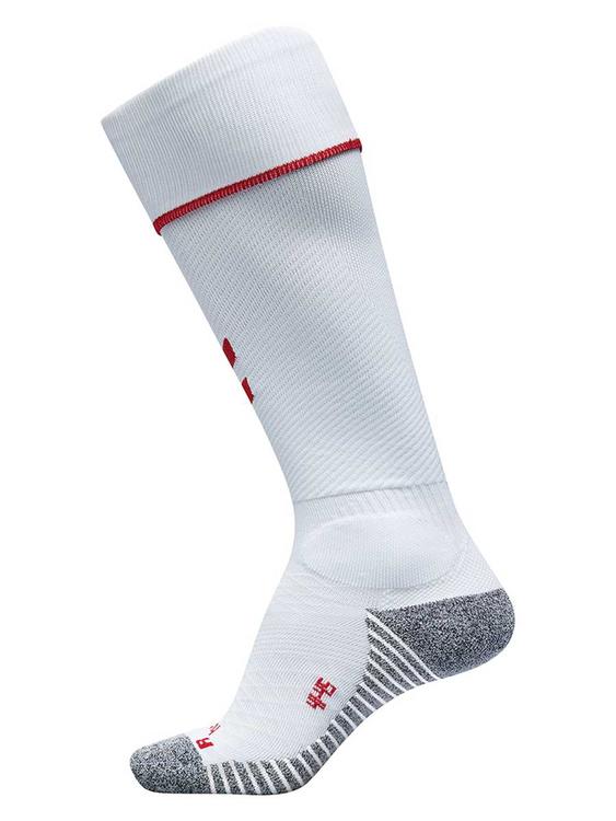 hummel pro football sock 17 18 white true red 2011609402 gr 12