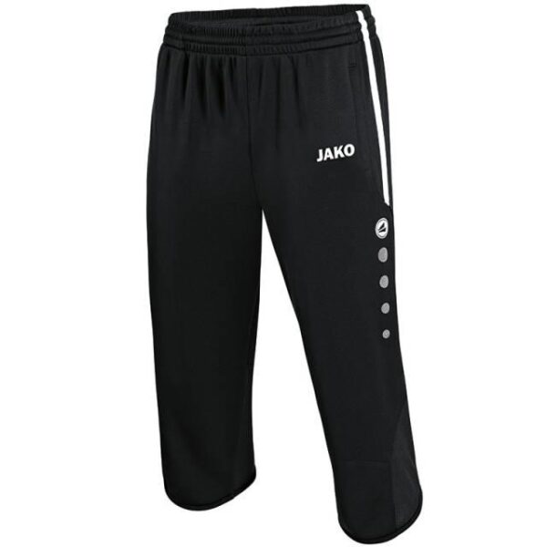 Jako 3/4 Trainingsshort Active schwarz wei? 8395 08 Gr. 128