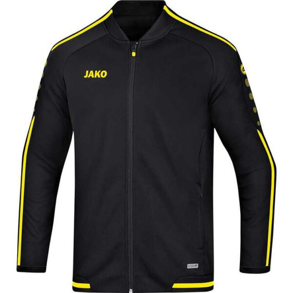 Jako Freizeitjacke Striker 2.0 schwarz/neongelb 9819 33 Gr. 38