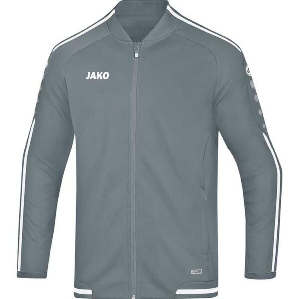 Jako Freizeitjacke Striker 2.0 steingrau/wei? 9819 40 Gr. 34