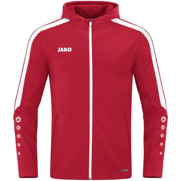 Jako Kapuzenjacke Power 6823 100 rot - Gr. 34