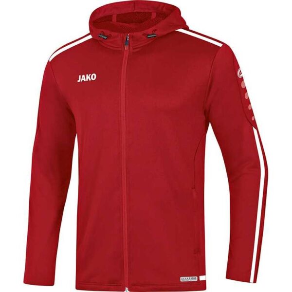 Jako Kapuzenjacke Striker 2.0 chili rot/wei? 6819 11 Gr. XL