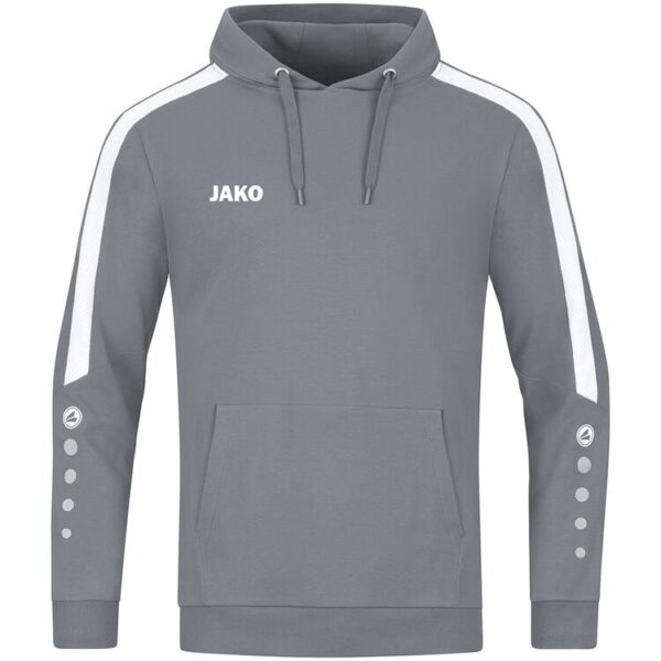 Jako Kapuzensweat Power 6723 840 steingrau - Gr. 4XL