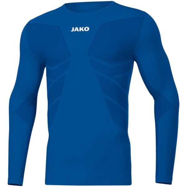 Jako Longsleeve Comfort Recycelt 6456-410 sportroyal - Gr. 3XS