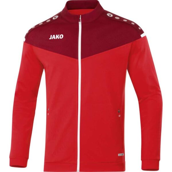 Jako Polyesterjacke Champ 2.0 9320-01 rot/weinrot Gr. 4XL