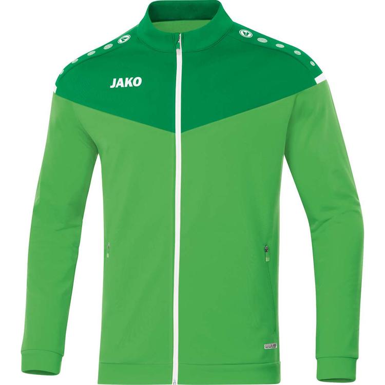 jako polyesterjacke champ 20 9320 22 soft green sportgruen gr