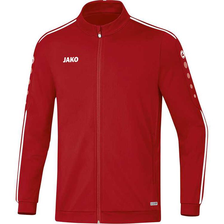 jako polyesterjacke striker 20 chili rot weiss 9319 11 gr 116