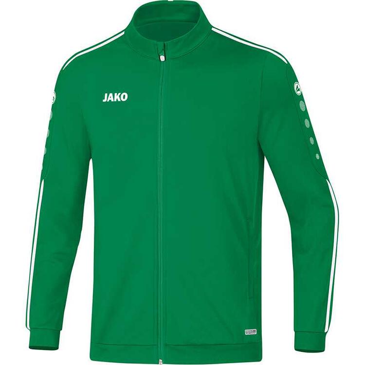 jako polyesterjacke striker 20 sportgruen weiss 9319 06 gr 116