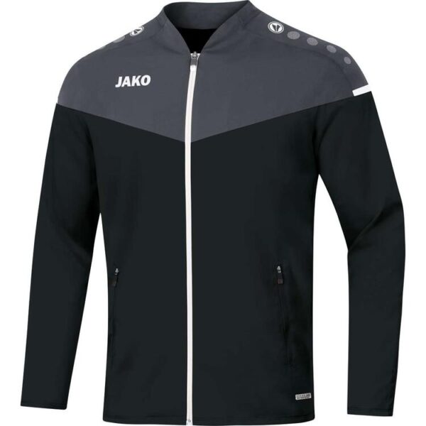 Jako Pr?sentationsjacke Champ 2.0 9820-08 schwarz/anthrazit Gr. 34