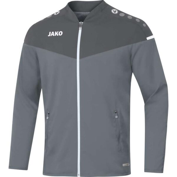 Jako Pr?sentationsjacke Champ 2.0 9820-40 steingrau/anthra light Gr. S