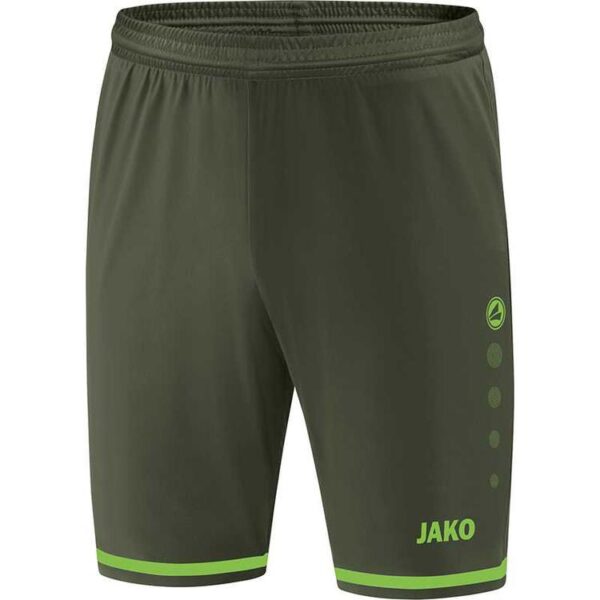 Jako Sporthose Striker 2.0 khaki/neongr?n 4429 28 Gr. 116