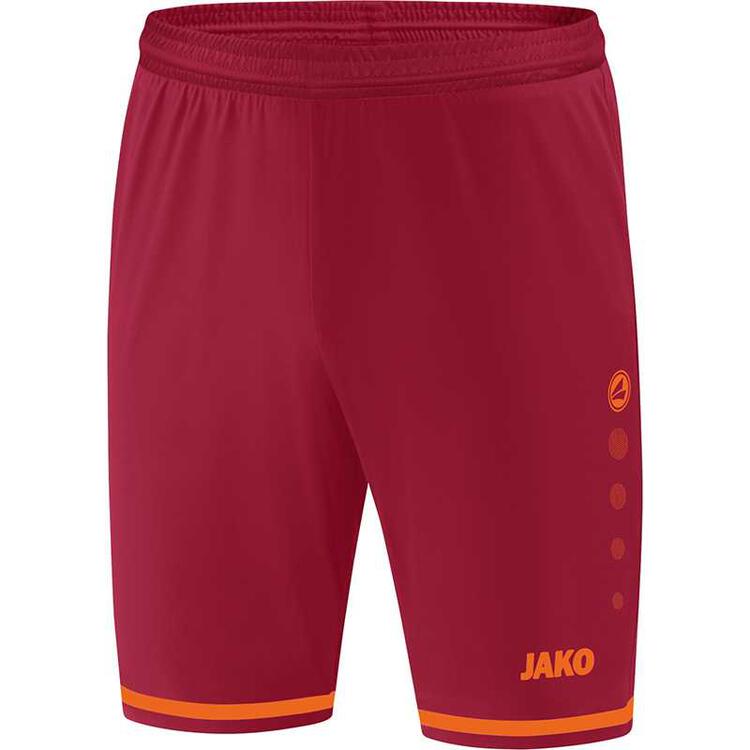 jako sporthose striker 20 weinrot neonorange 4429 13 gr 116